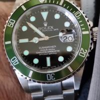 Rolex Submariner 16610LV Fat Four 2004 F  Kermit