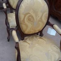 COPPIA DI POLTRONE DELLA META' DELL' 800