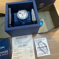 swatch mission Earthphase Moonshine Gold Novembre