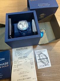 swatch mission Earthphase Moonshine Gold Novembre