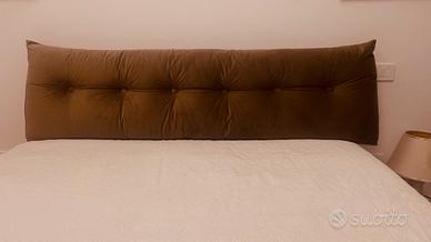 Cuscino, schienale letto 180x50x20