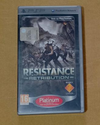 Resistance Retribution Sony PSP_Platinum Italiano
