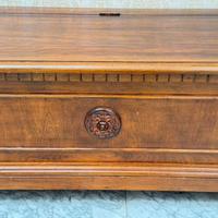 cassapanca antica restaurata