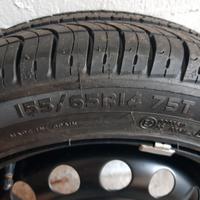 ruota Citroen C1 completa, Michelin 155/65 R14 75T