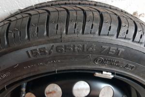 ruota Citroen C1 completa, Michelin 155/65 R14 75T