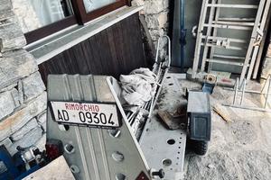 Carrello rimorchio porta moto  Cresci