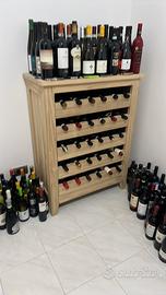 Cantina In Legno Artigianale  Vino