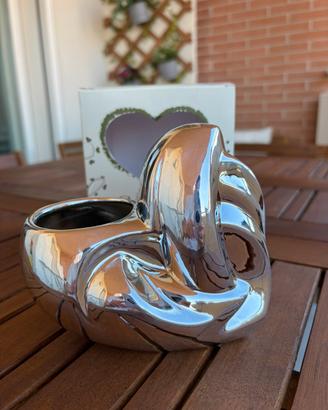 Vaso da arredamento porta piantina grassa