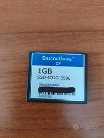 Silicon Drive CF 1G SSD CompactFlash SSD-C01G-3596