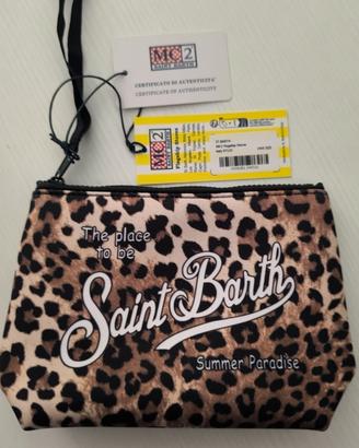 pochette MC2 saint barth leopardata 