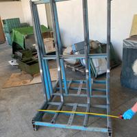 Struttura porta vetri o lastre