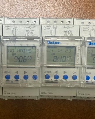 Orologio settimanale