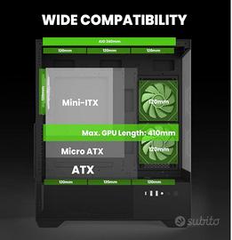 Zalman Chronix ATX Mid-Tower Gaming PC Case