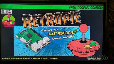 Raspberry Pi 3b+ SD 64gb-Retropie-Evo Retrogame