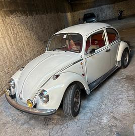 Maggiolino vetro piatto