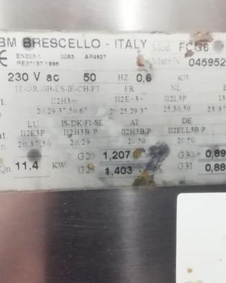 Forno ventilato a vapore modello FCG6-SUPPORTO MBM