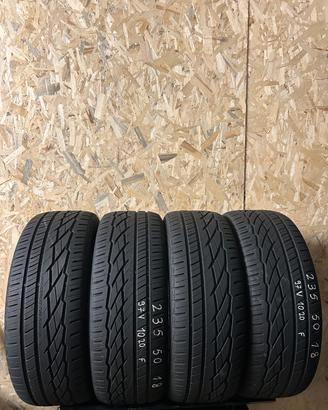4 GOMME 235 50 18 M+S GENERAL TIRE