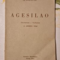 Agesilao, Senofonte.  Signorelli 1957, rarità. 