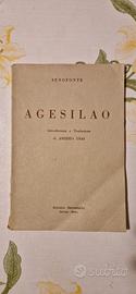 Agesilao, Senofonte.  Signorelli 1957, rarità. 