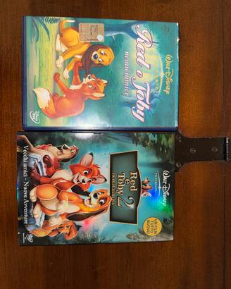 Lotto 2 Film Disney - Red e Toby 1 e 2