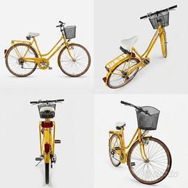 Bici da città Winora "Butterfly" Gialla – Classica