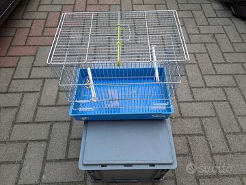 gabbia per uccelli media 