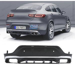 DIFUSORE MERCEDES GLC C253 COUPE AMG 16-22 LOOK AM