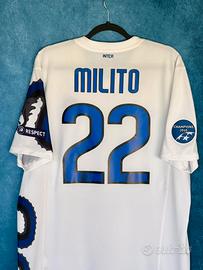 Maglia Inter 2010/11 Milito 22 Triplete Originale
