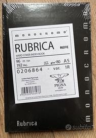 Rubrica monocromo nera