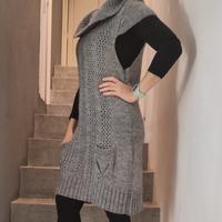 Vestito misto lana mohair