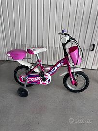 Bicicletta con rotelle