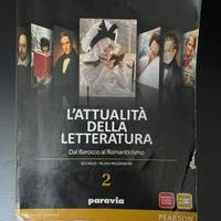 Libro di letteratura: Attualità della letteratura