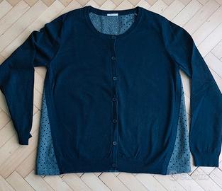 Maglia/cardigan blu e grigio intimissimi