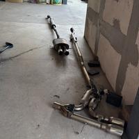 Marmitta completa con valvola x mini cooper s r56