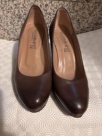 Scarpa décolleté taupe