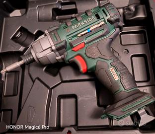 avvitatore a impulsi 20v. PARKSIDE completo