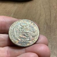 Un SOL - Perù - 1926, Argento