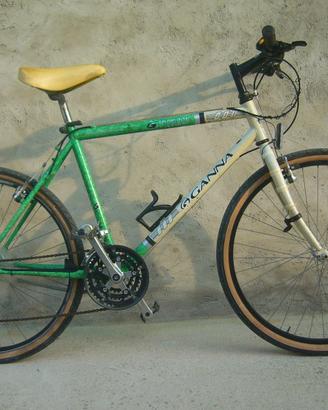 Bicicletta Mountain bike verde