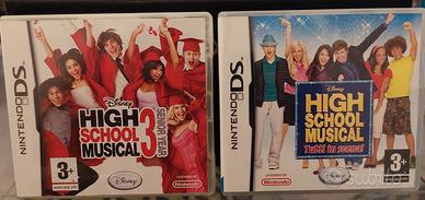 2 giochi Nintendo DS High School Musical (ITA)