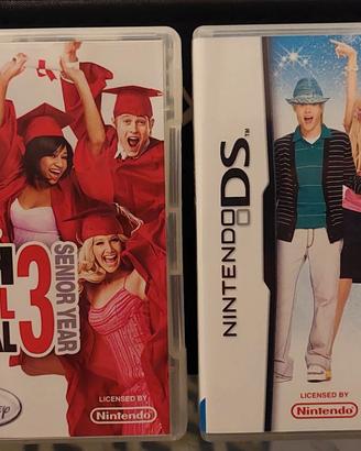 2 giochi Nintendo DS High School Musical (ITA)