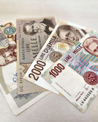 Lotto "le 1.000 e le 2000 Lire" Italiane 