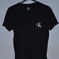T-shirt Calvin Klein uomo nera TG M