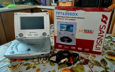 Lettore DVD Portatile Sansui MPEG4 - Vintage 2000