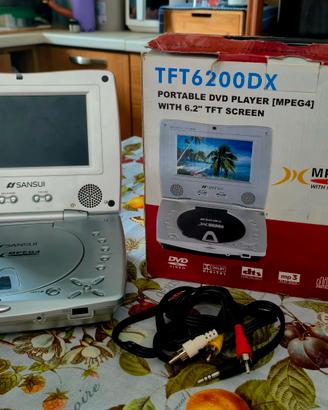 Lettore DVD Portatile Sansui MPEG4 - Vintage 2000