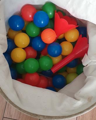 palline in plastica  colorate 