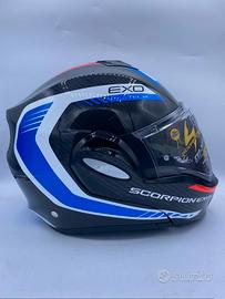 Scorpion exo-tech evo carbon cosy blu TG.XL