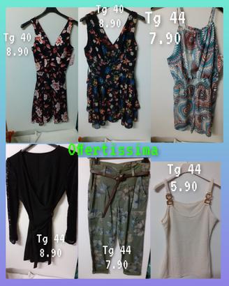 stock di abbigliamento 