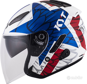 CASCO SERIGRAFATO DOPPIA VISIERA KYTbySUOMY NUOVO 