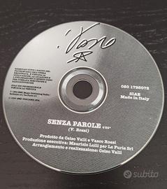 CD singolo Vasco Rossi "Senza parole" raro