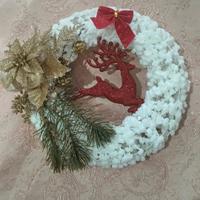 Ghirlanda Natalizia con luce 